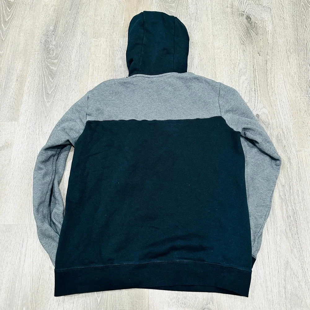 Nike Ohio‎ State Buckeyes Mens Large Hoodie Black Grey Colorblock Pullover L